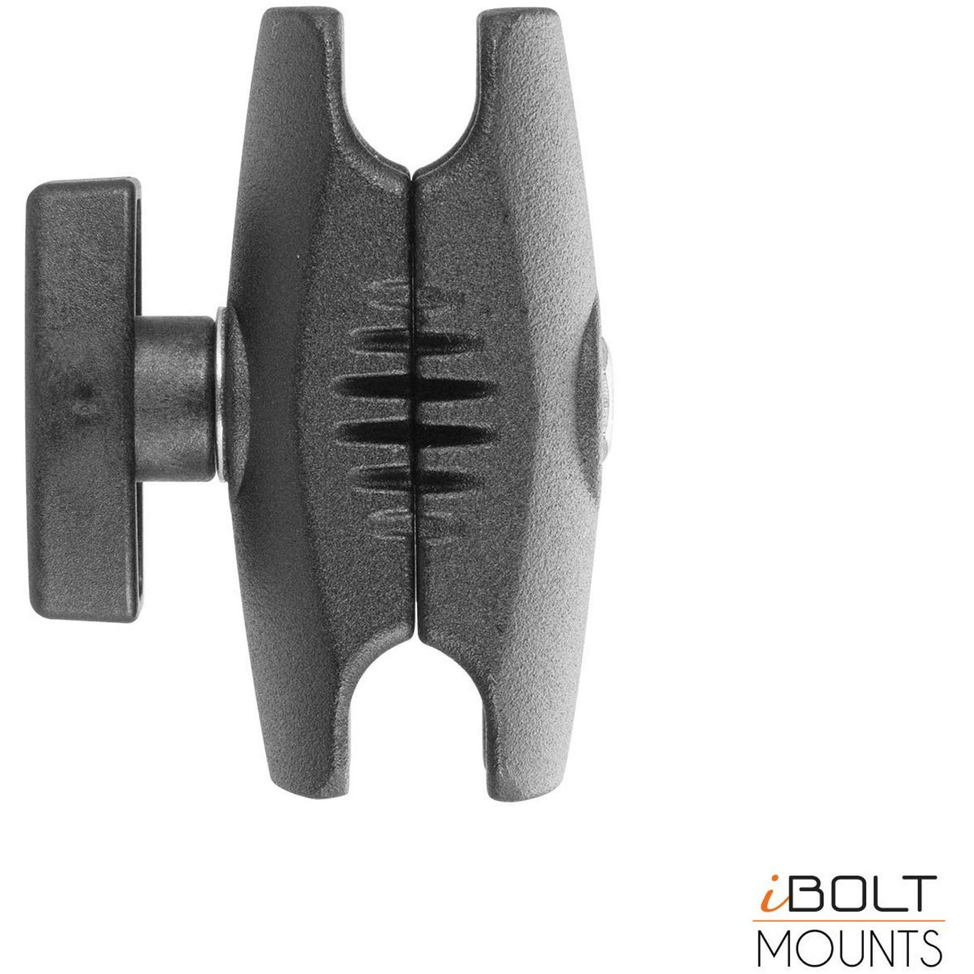 B Size Ball adapters iBOLT Composite 2.75 inch Double Socket Arm for All Industry Standard 1-inch 25mm